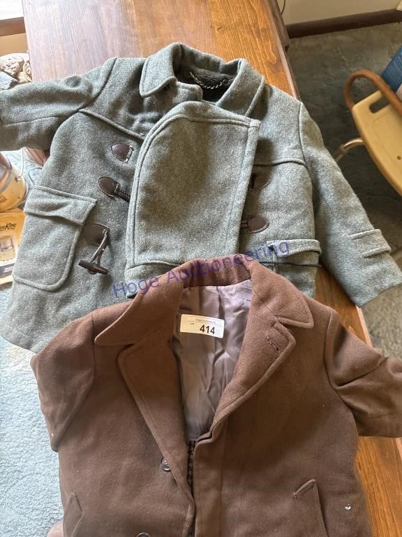 2 YOUTH JACKETS, WOOL, VINTAGE