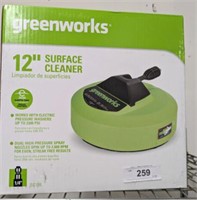 GREENWORKS SURFACE CLEANER ATTACHMENT