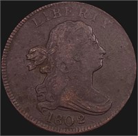 1802 Draped Bust Half Cent