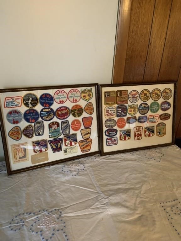 Bowling award patches 1962 & newer