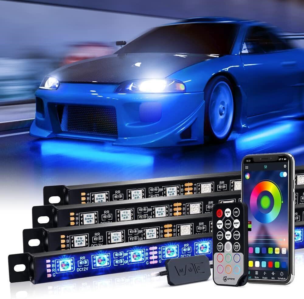 Xprite Car Underglow Lights  RGB Kit 12V