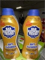 2-BAR KEEPERS FRIEND SOFT CLEANSER