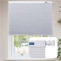DongLuY Cordless Blinds 36x64  Blackout  White