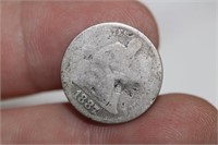 A Cull 1887 Silver dime