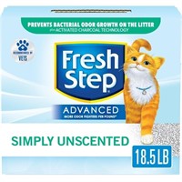 Fresh Step Advanced Simply Unscented Clumping Cat