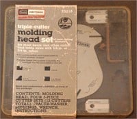 Craftsman Tripple Cutter Molding Head Set 7"