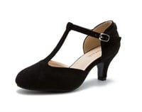 Size:9 -235 Fereshte Women's Retro Mary Jane Shoes