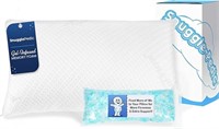 Snuggle-Pedic Gel Memory Foam Cooling Pillow Shred