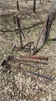 OLD SNOWMOBILE STAND, JACK LEG, & ETC