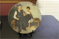 A Norman Rockwell Collector's Plate