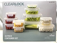 Clearlock 24 Piece Container Set