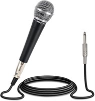 Pyle Handheld Microphone Dynamic Moving Coil Cardi