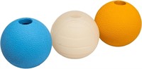 Amazon Basics Assorted Toy Dog Balls Bundle, 2.5-I