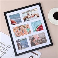 Fixwal 12x14 Collage Picture Frame with Six Openin