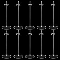 10 Pcs Acrylic Doll Stands Display Holder for 11"