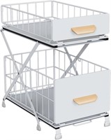 StorageWorks Cabinet Organizer, 2 Tier Pull Out Ca