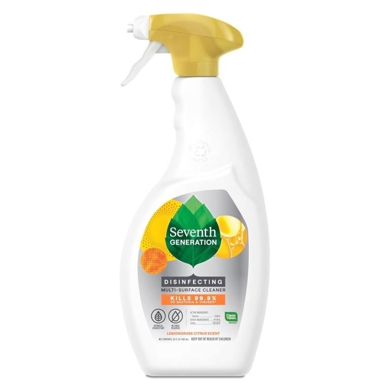 3 Pack Seventh Generation Disinfecting Multisurfac