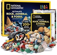 National Geographic Natural Stones, Authentic Foss
