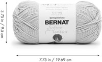 Bernat Softee Cotton Cotton Yarn -120g/4.25oz - Ny
