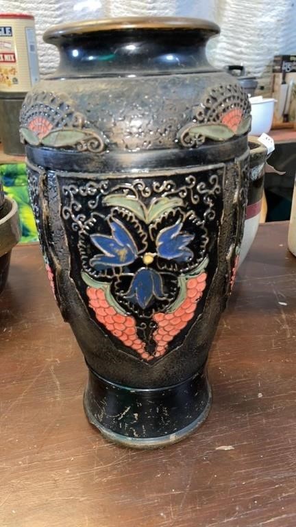 Vintage -Japanese pottery - 12.5 inches h.- **