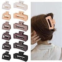 8 Pcs Rectangle Clips, Accessories for Women and
