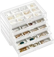 Acrylic Earring Organizer Jewelry Organizer Box
