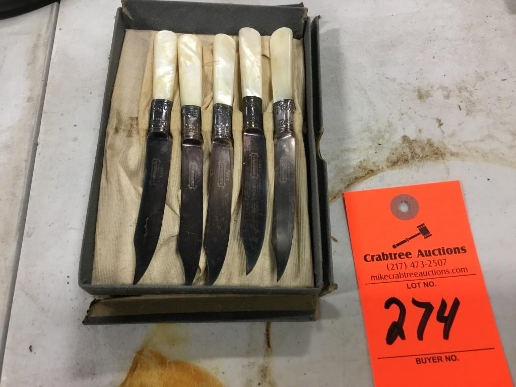 Mother of Pearl fruit knives