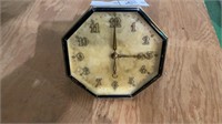 Vintage brass- windup - clock