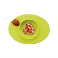 ezpz Tiny Bowl (Lime) - Silicone Baby Bowl with