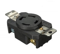 NEMA L14-30R Flush Mounting Locking Receptacle Con