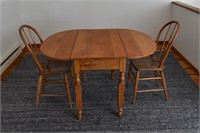 Antique Wooden Kitchen Table