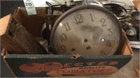 Vintage Heavy Metal clock parts