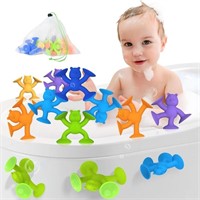 Suction Cup Toys for Kids No Hole Bath Toys for Ki