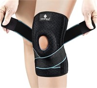 [Size : Large] NEENCA Knee Brace for Knee Pain, Ad