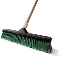 Eyliden Push Broom, Heavy-Duty Sweeper Broom with