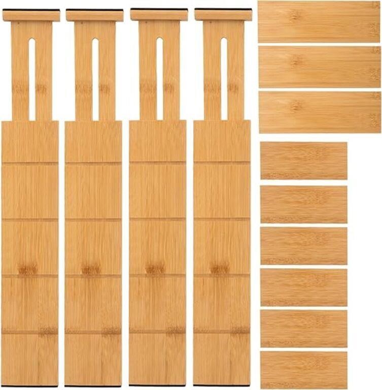 Drawer Dividers Pack of 4 Expandable Dresser Drawe