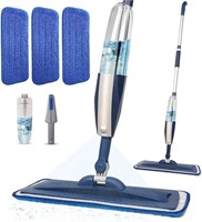 Mops for Floor Cleaning Wet Spray Mop with Refilla