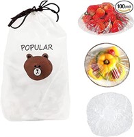 Fresh Keeping Bags 100 PCS, Reusable Elastic Food