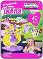 Love Diana - Magnetic Creations Tin - Dress Up Pla