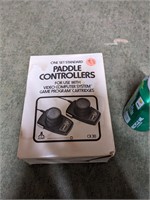 Pr. of Atari Paddle Controllers w/Box