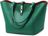 Large Capacity Leather Tote Bag for Women, Waterpr
