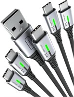 USB C Cable, INIU [5 Pack 3.1A] QC Fast Charging U