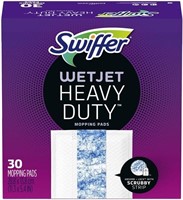 Swiffer WetJet Heavy Duty Mopping Pad Refill, 30 C