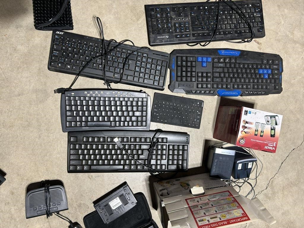 Assorted lot of Keyboards