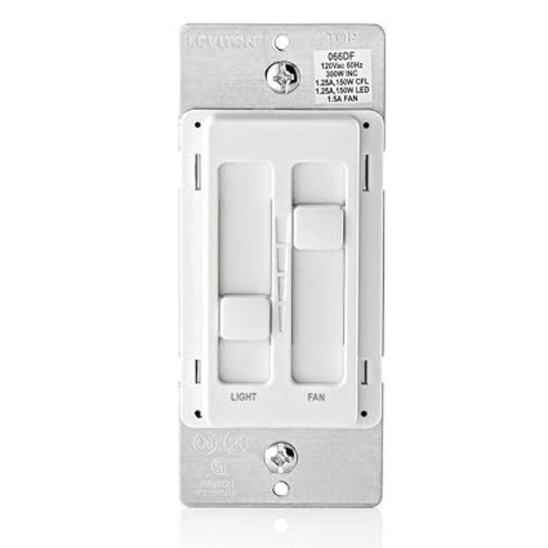 Leviton SureSlide Ceiling Fan Control and Dimmer S
