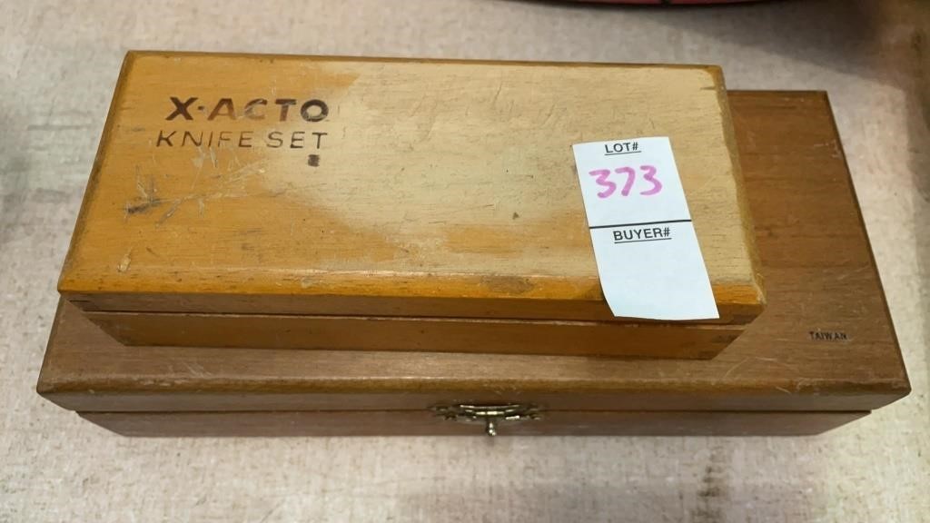 Vintage - x-acto knife set - 2 boxes