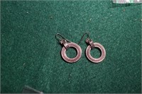 Vintage Pierced Dangle Earrings