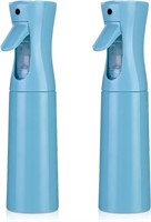 2 Pack Baby Blue Continuous Spray Bottle (10.1oz/3