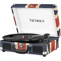 Victrola Journey Bluetooth Record Player Uk Flag T