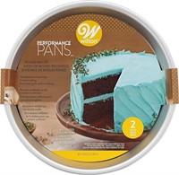 Wilton Performance Cake Pans 2/Pkg-Round 9 x 2-inc